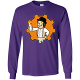 T-Shirts Purple / YS Nuka Milk Youth Long Sleeve T-Shirt