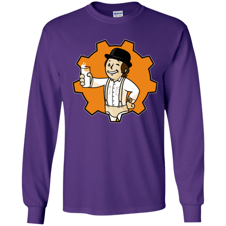 T-Shirts Purple / YS Nuka Milk Youth Long Sleeve T-Shirt