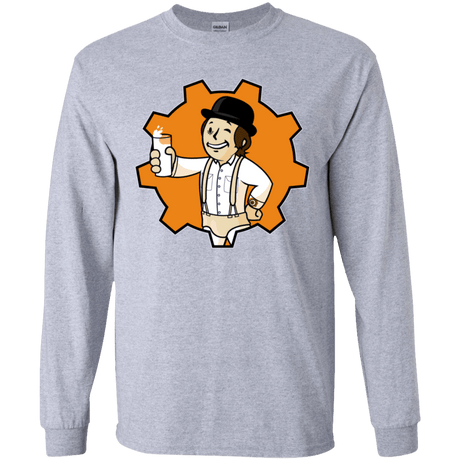 T-Shirts Sport Grey / YS Nuka Milk Youth Long Sleeve T-Shirt
