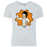 T-Shirts Heather White / YXS Nuka Milk Youth Triblend T-Shirt