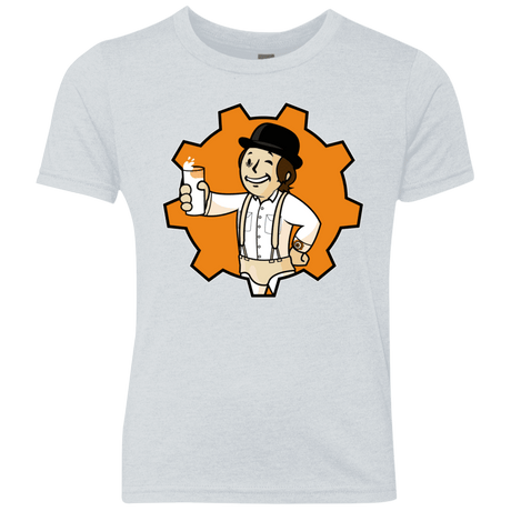 T-Shirts Heather White / YXS Nuka Milk Youth Triblend T-Shirt