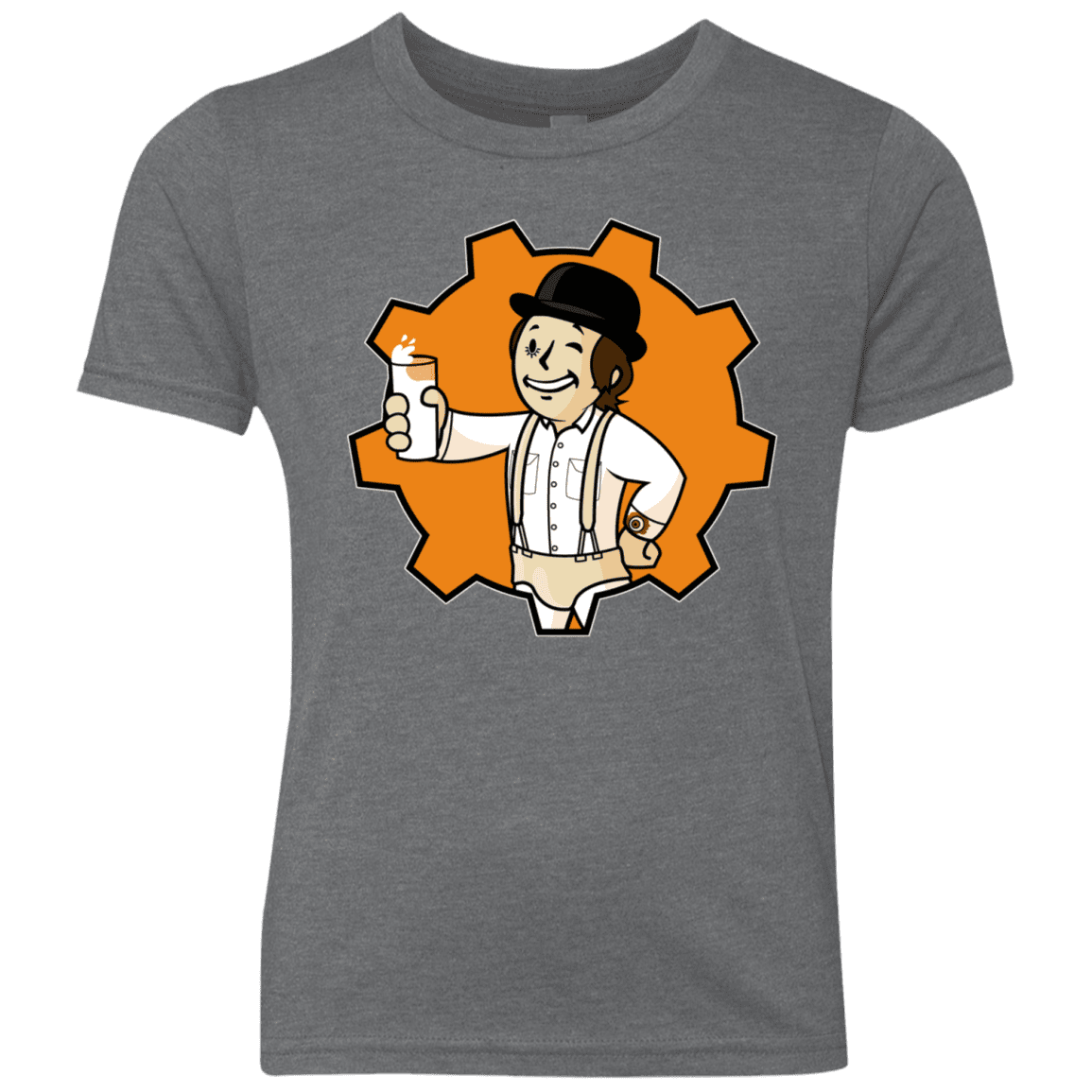 T-Shirts Premium Heather / YXS Nuka Milk Youth Triblend T-Shirt