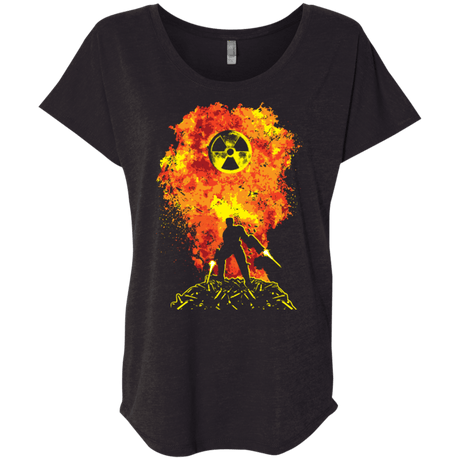 T-Shirts Vintage Black / X-Small Nuke 'Em All Triblend Dolman Sleeve