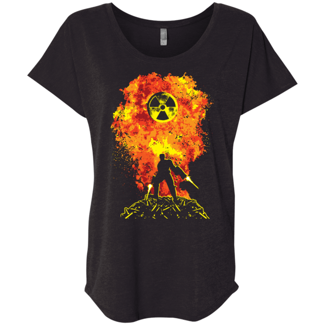 T-Shirts Vintage Black / X-Small Nuke 'Em All Triblend Dolman Sleeve