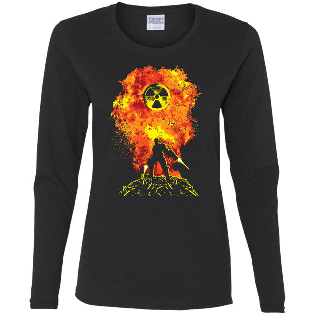 T-Shirts Black / S Nuke 'Em All Women's Long Sleeve T-Shirt