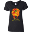 T-Shirts Black / S Nuke 'Em All Women's V-Neck T-Shirt