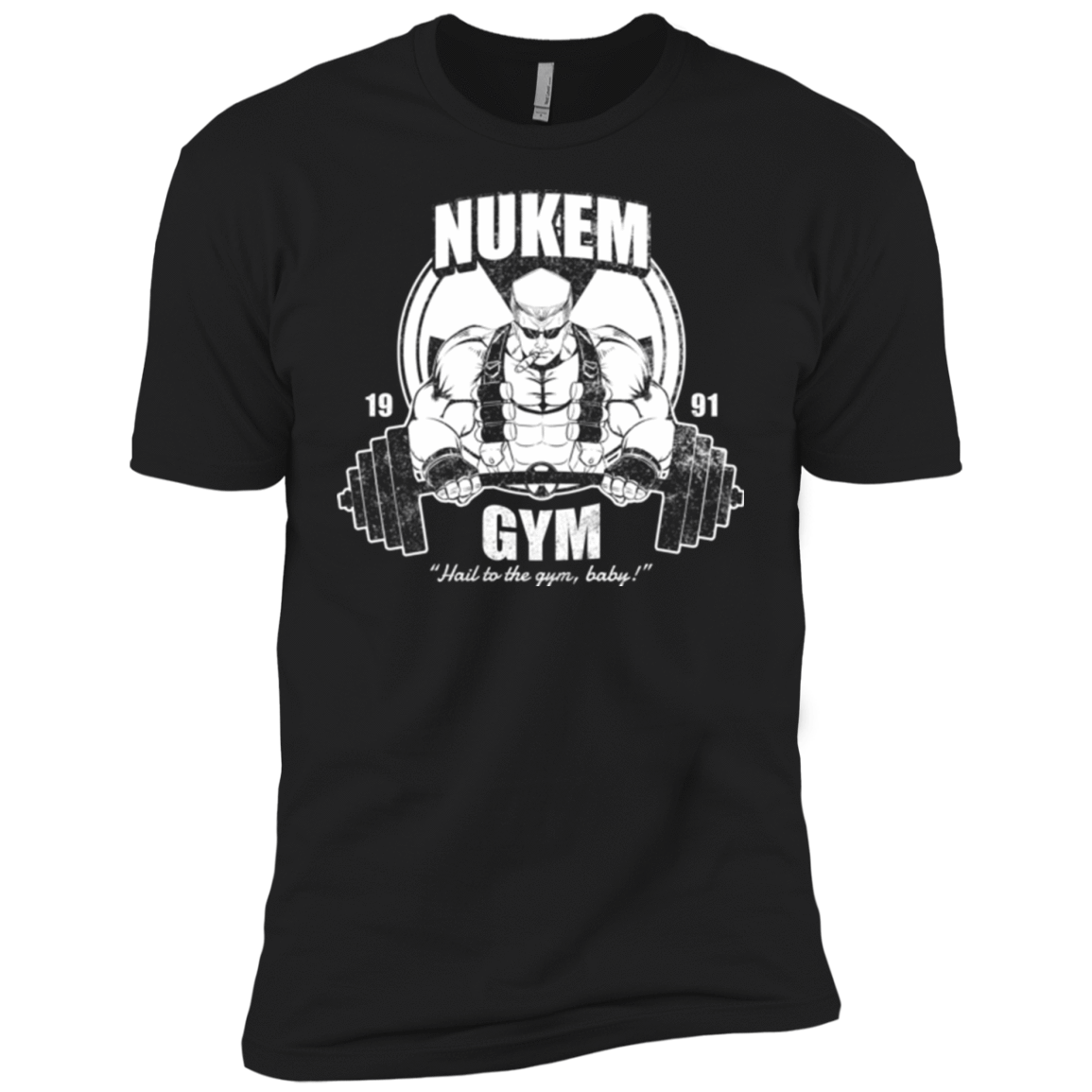T-Shirts Black / YXS Nukem Gym Boys Premium T-Shirt