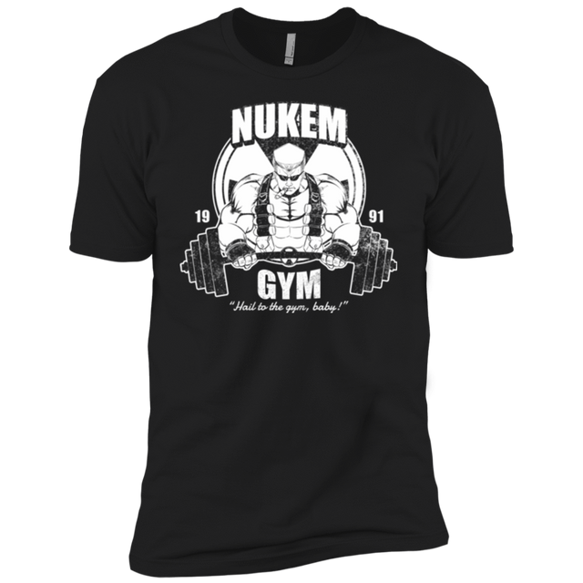 T-Shirts Black / YXS Nukem Gym Boys Premium T-Shirt