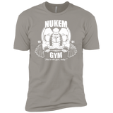 T-Shirts Light Grey / YXS Nukem Gym Boys Premium T-Shirt