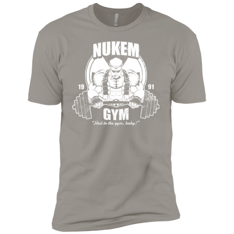 T-Shirts Light Grey / YXS Nukem Gym Boys Premium T-Shirt