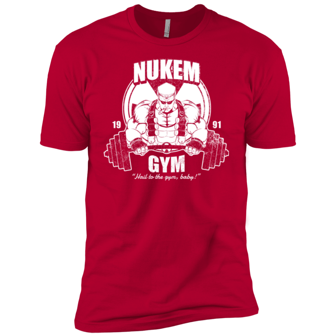T-Shirts Red / YXS Nukem Gym Boys Premium T-Shirt