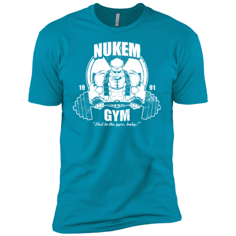 T-Shirts Turquoise / YXS Nukem Gym Boys Premium T-Shirt