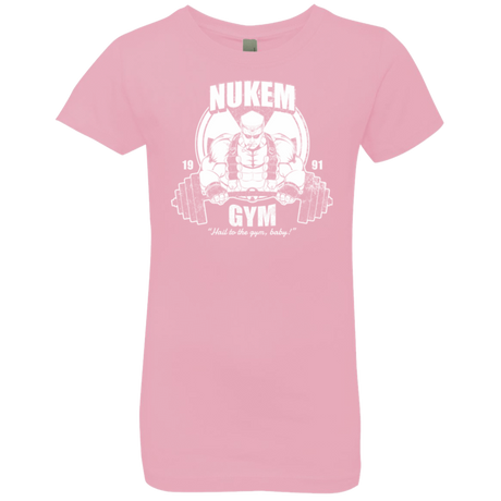 T-Shirts Light Pink / YXS Nukem Gym Girls Premium T-Shirt