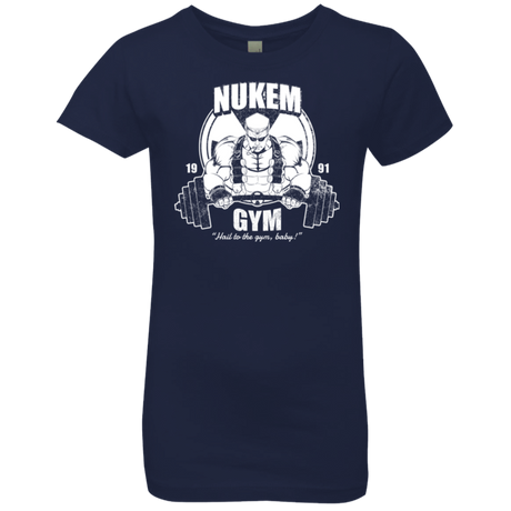T-Shirts Midnight Navy / YXS Nukem Gym Girls Premium T-Shirt