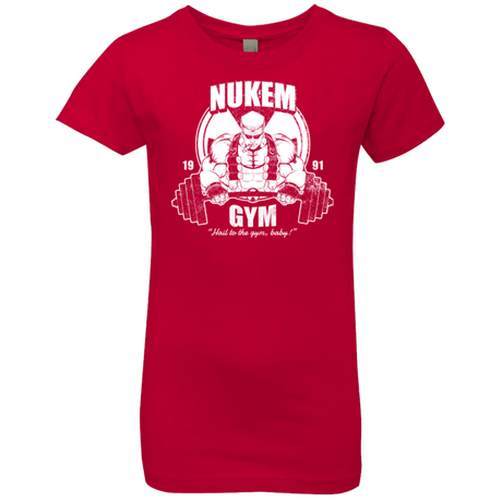 T-Shirts Red / YXS Nukem Gym Girls Premium T-Shirt