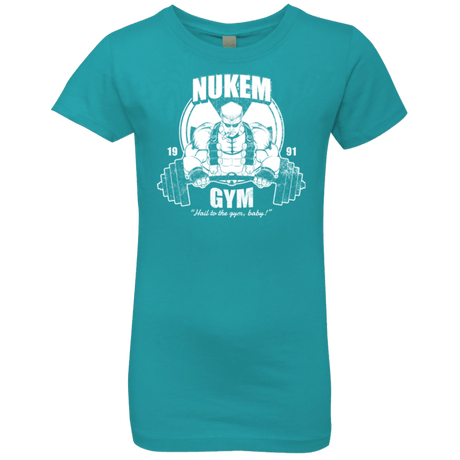 T-Shirts Tahiti Blue / YXS Nukem Gym Girls Premium T-Shirt