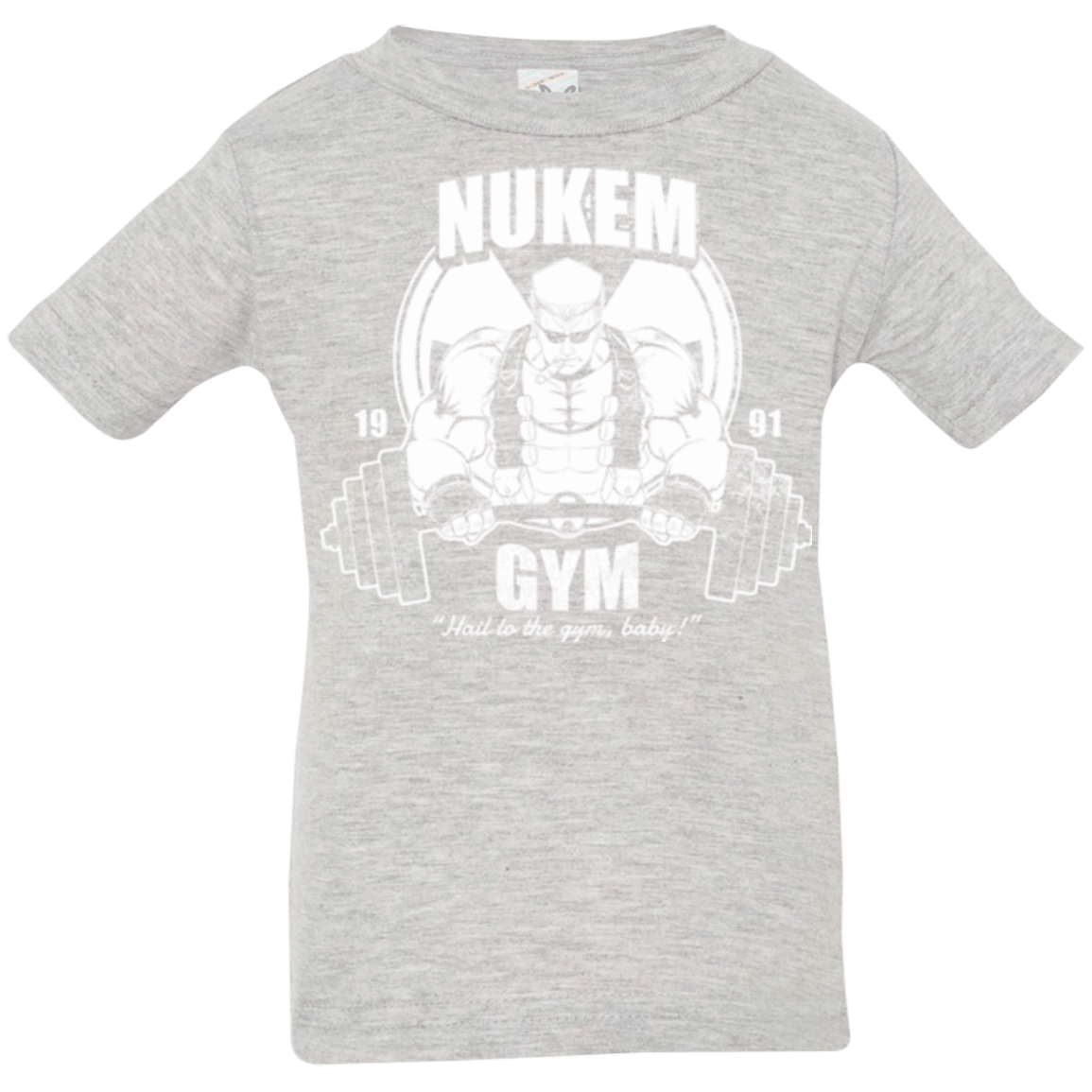 T-Shirts Heather / 6 Months Nukem Gym Infant Premium T-Shirt