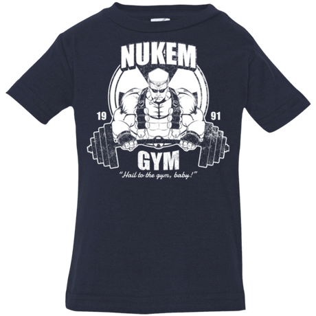 T-Shirts Navy / 6 Months Nukem Gym Infant Premium T-Shirt