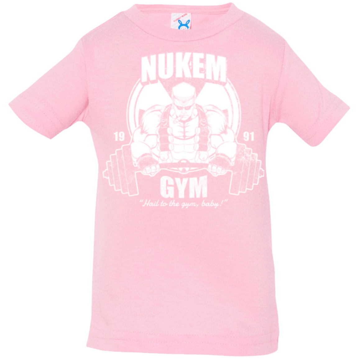 T-Shirts Pink / 6 Months Nukem Gym Infant Premium T-Shirt