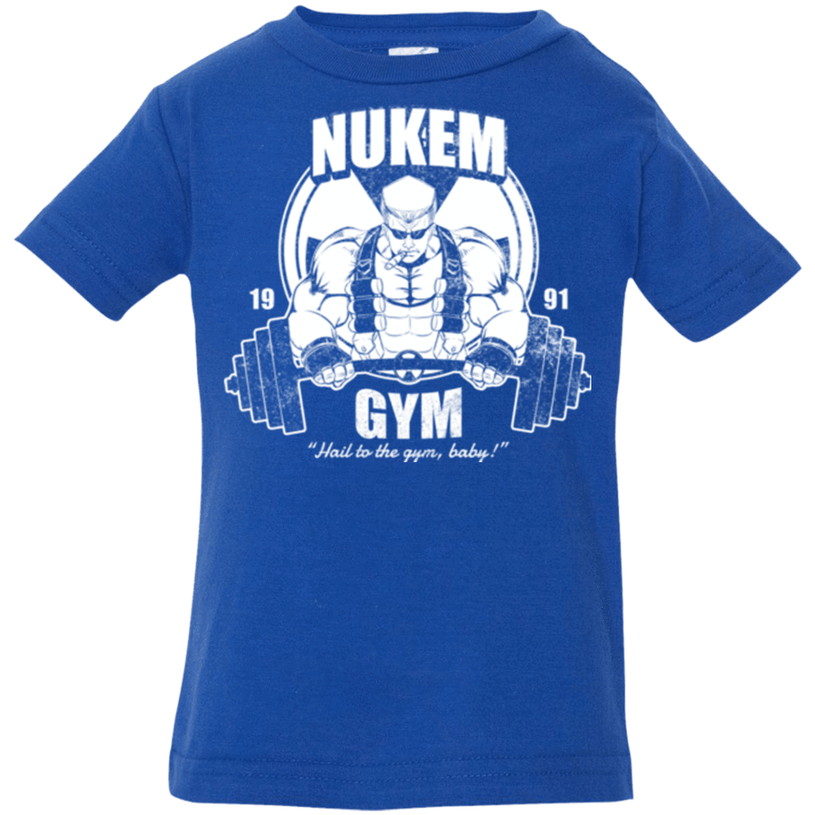 T-Shirts Royal / 6 Months Nukem Gym Infant Premium T-Shirt