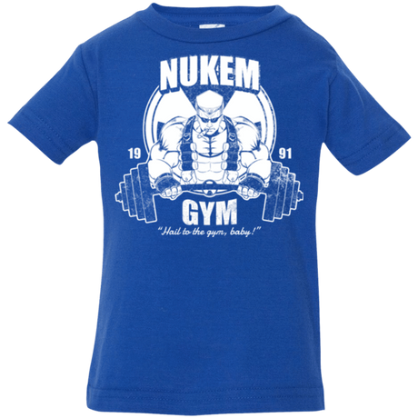 T-Shirts Royal / 6 Months Nukem Gym Infant Premium T-Shirt