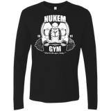 T-Shirts Black / Small Nukem Gym Men's Premium Long Sleeve