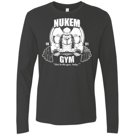 T-Shirts Heavy Metal / Small Nukem Gym Men's Premium Long Sleeve