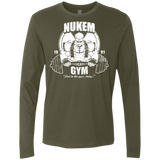 T-Shirts Military Green / Small Nukem Gym Men's Premium Long Sleeve