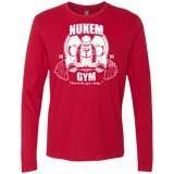 T-Shirts Red / Small Nukem Gym Men's Premium Long Sleeve