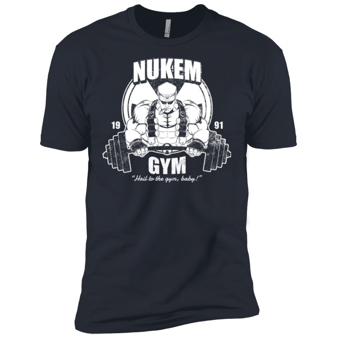 T-Shirts Indigo / X-Small Nukem Gym Men's Premium T-Shirt