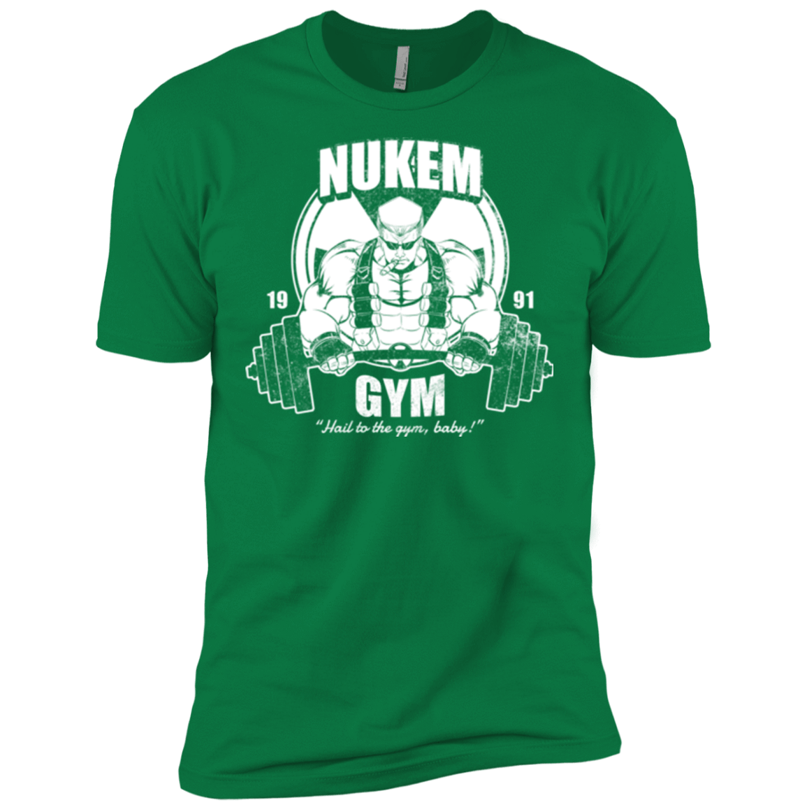 T-Shirts Kelly Green / X-Small Nukem Gym Men's Premium T-Shirt