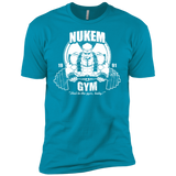 T-Shirts Turquoise / X-Small Nukem Gym Men's Premium T-Shirt