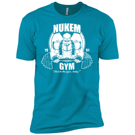 T-Shirts Turquoise / X-Small Nukem Gym Men's Premium T-Shirt