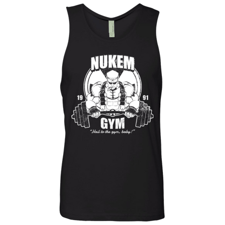 T-Shirts Black / Small Nukem Gym Men's Premium Tank Top