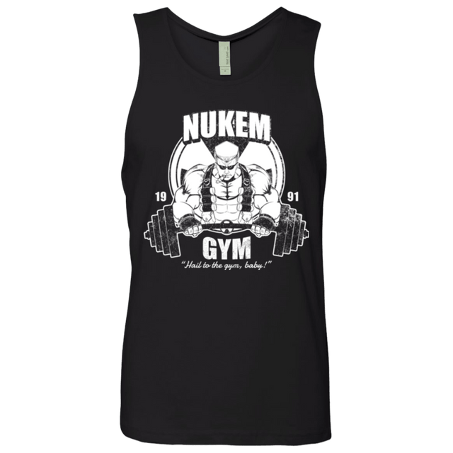 T-Shirts Black / Small Nukem Gym Men's Premium Tank Top