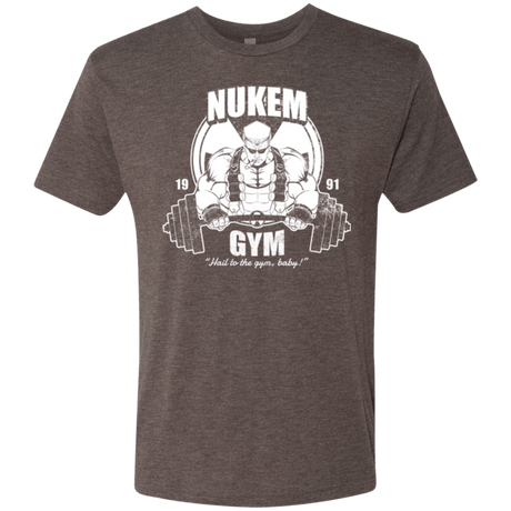 T-Shirts Macchiato / Small Nukem Gym Men's Triblend T-Shirt