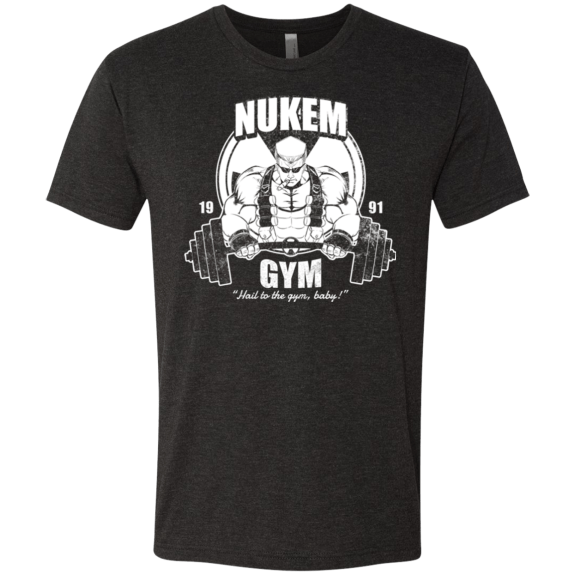 T-Shirts Vintage Black / Small Nukem Gym Men's Triblend T-Shirt