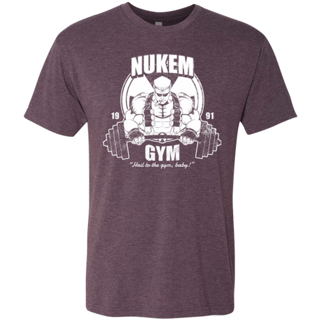T-Shirts Vintage Purple / Small Nukem Gym Men's Triblend T-Shirt