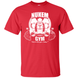 T-Shirts Red / Small Nukem Gym T-Shirt