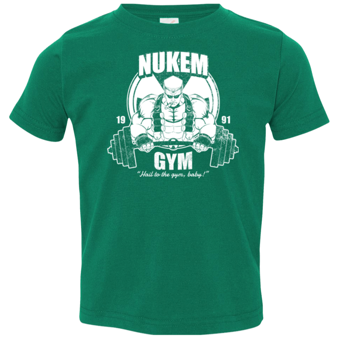 T-Shirts Kelly / 2T Nukem Gym Toddler Premium T-Shirt