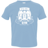 T-Shirts Light Blue / 2T Nukem Gym Toddler Premium T-Shirt