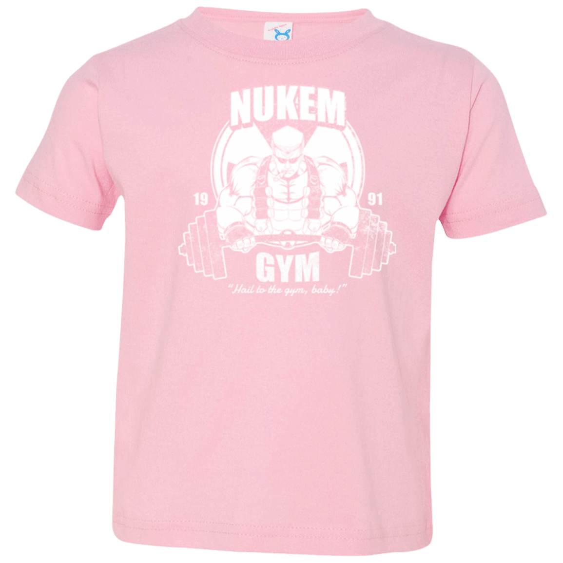 T-Shirts Pink / 2T Nukem Gym Toddler Premium T-Shirt