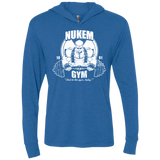 T-Shirts Vintage Royal / X-Small Nukem Gym Triblend Long Sleeve Hoodie Tee