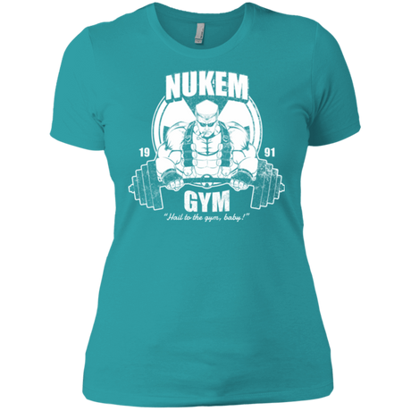 T-Shirts Tahiti Blue / X-Small Nukem Gym Women's Premium T-Shirt