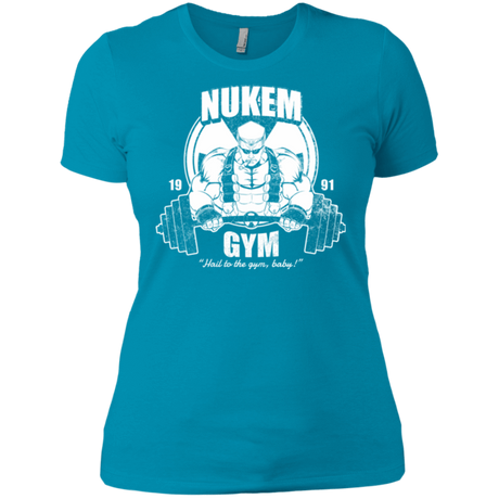 T-Shirts Turquoise / X-Small Nukem Gym Women's Premium T-Shirt