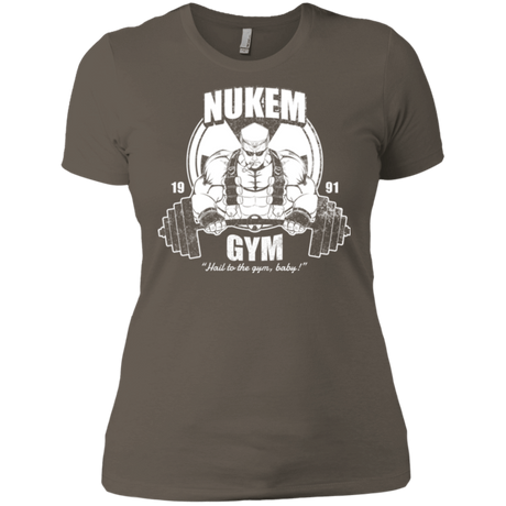 T-Shirts Warm Grey / X-Small Nukem Gym Women's Premium T-Shirt