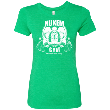 T-Shirts Envy / Small Nukem Gym Women's Triblend T-Shirt