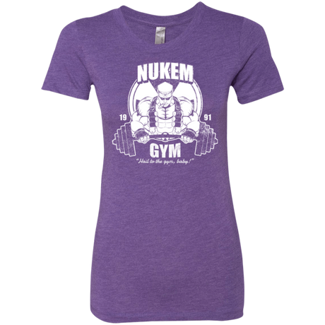 T-Shirts Purple Rush / Small Nukem Gym Women's Triblend T-Shirt