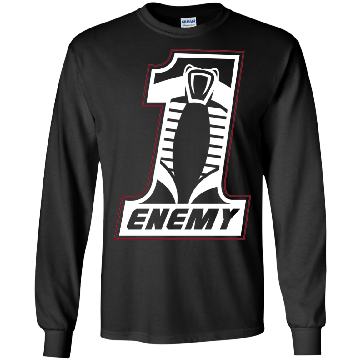 Number 1 Enemy Men's Long Sleeve T-Shirt