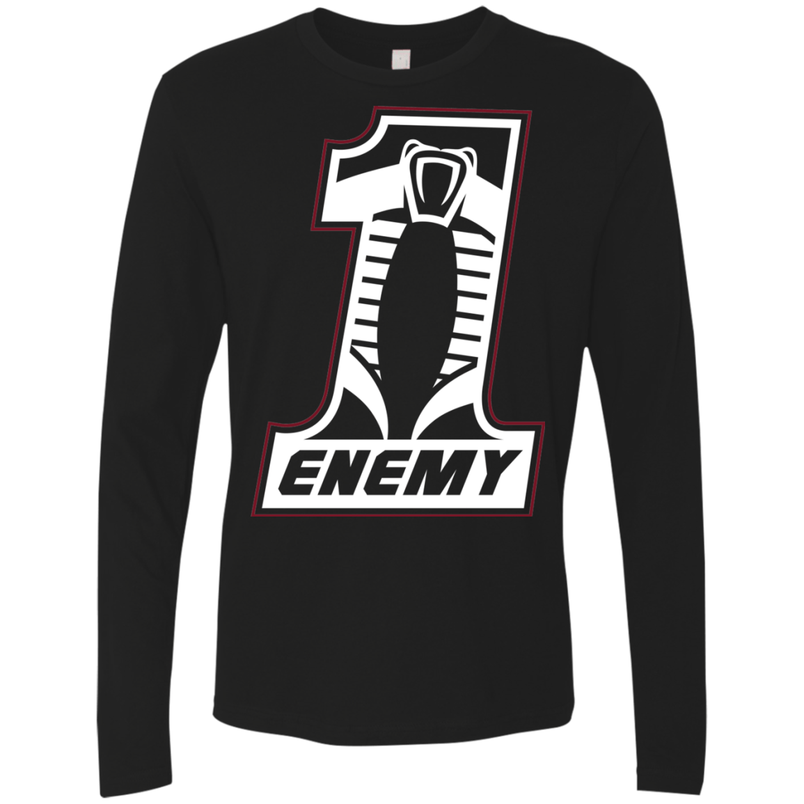 Number 1 Enemy Men's Premium Long Sleeve